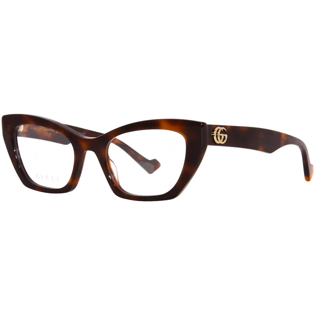 Gucci F Black Havana Transparent — GG1334O