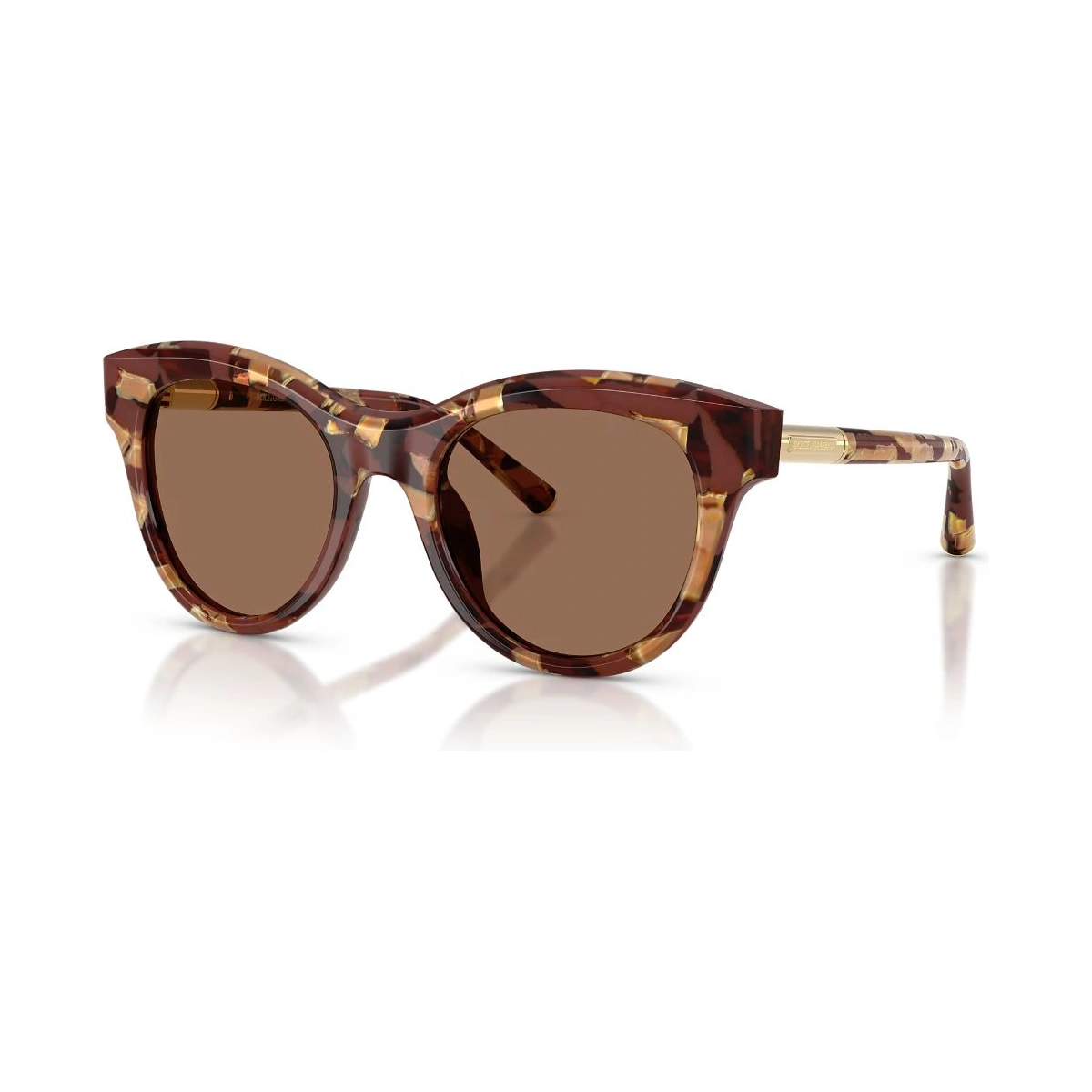 Dolce & Gabbana Pearl Havana Brown — DG4518