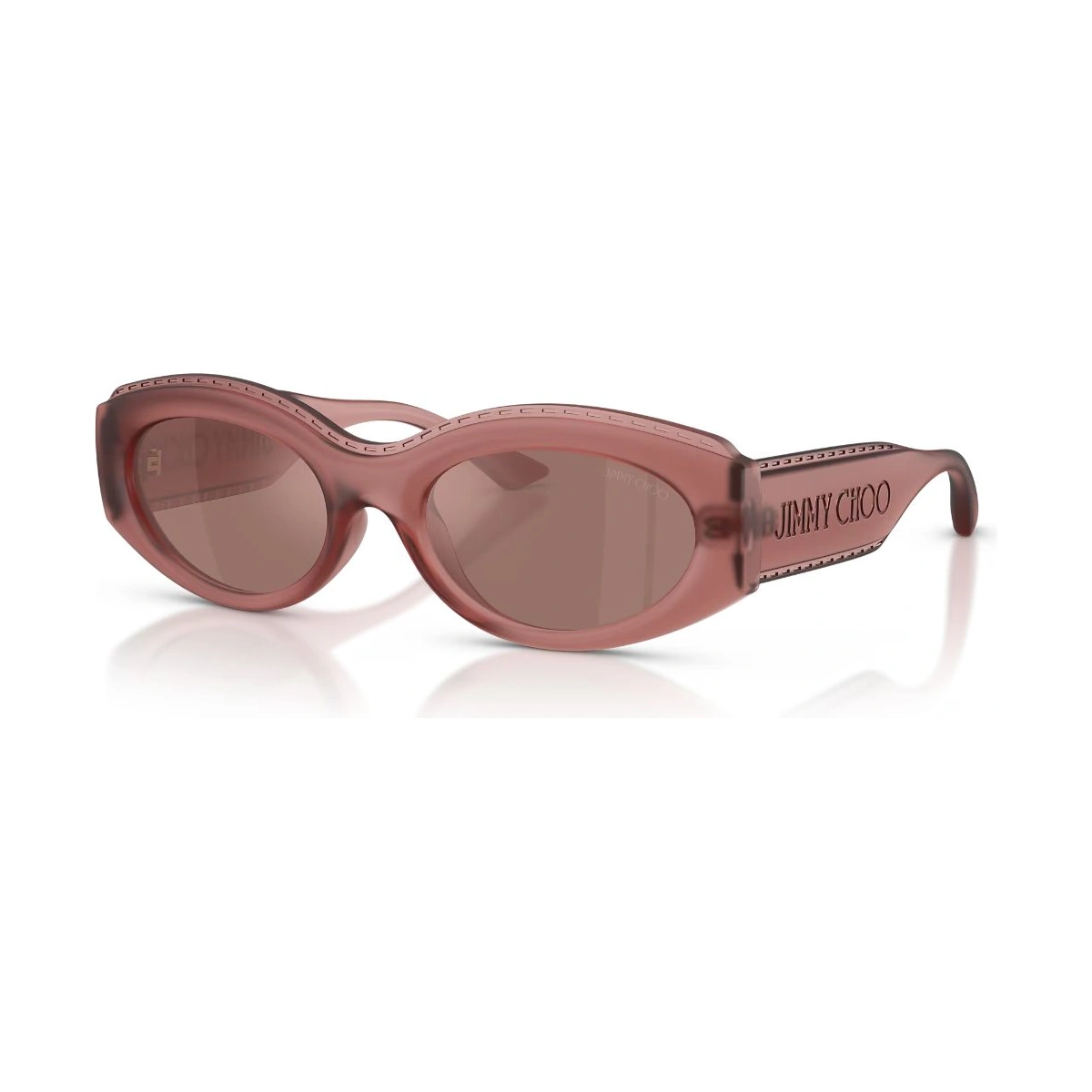 Jimmy Choo Matte Transparent Pink — JC6002U